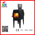 Modelo WM-K-100GLCB, Hogar de hierro fundido chaqueta chimenea de leña